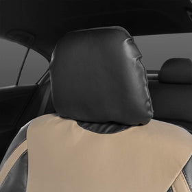 Motor Trend beige interior lifestyle view showing stylish protection and cohesive look