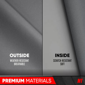 Motor Trend cover on parked car in driveway offering convenient everyday protection