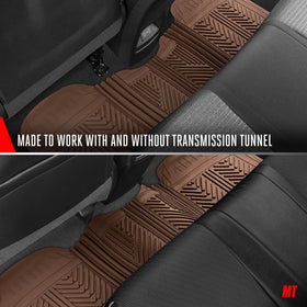 Motor Trend lifestyle image with muddy boots demonstrating heavy-duty protection