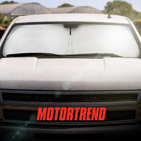 Motor Trend lifestyle shot parked outdoors prevents interior fading