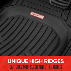 Motor Trend mat installed in vehicle illustrating everyday lifestyle protection