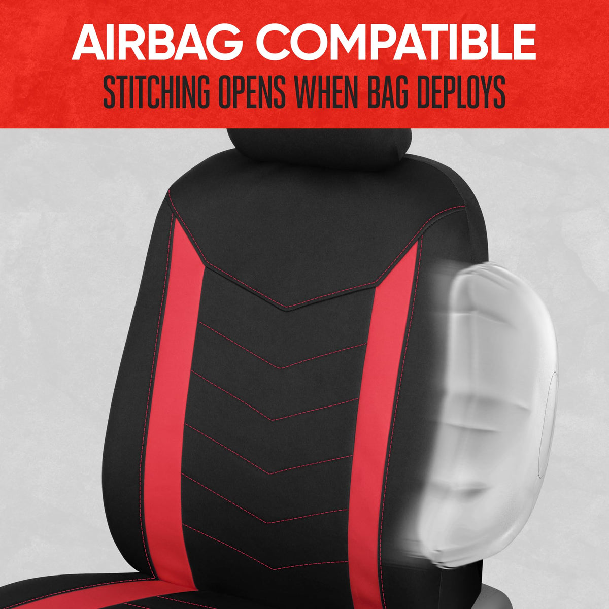 Motor Trend seat cover with dog showing pet-friendly protection