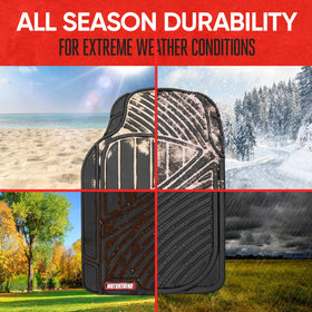 Motor Trend rear liner full-width protecting back seat floor area