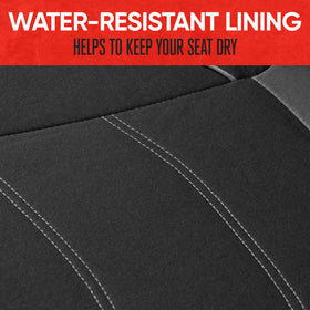Motor Trend elastic strap and buckles demonstrating secure installation