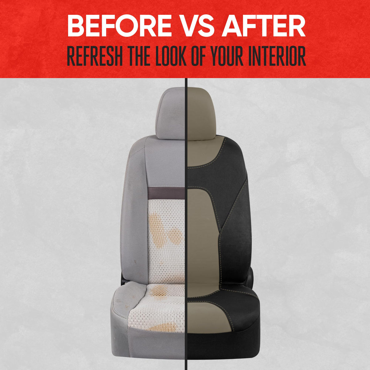 Motor Trend cover with dog in car illustrating pet protection and easy cleanup