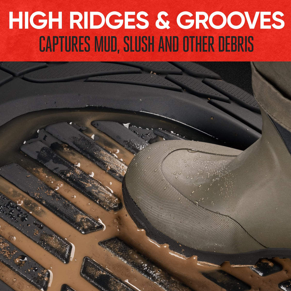 Motor Trend textured top close-up for traction and comfort