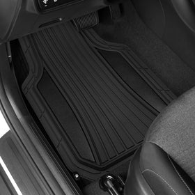 Motor Trend two tone gloss and matte detail adding sporty interior accent
