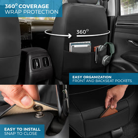 MotorBox installed on driver seat offering comfort and clean protection