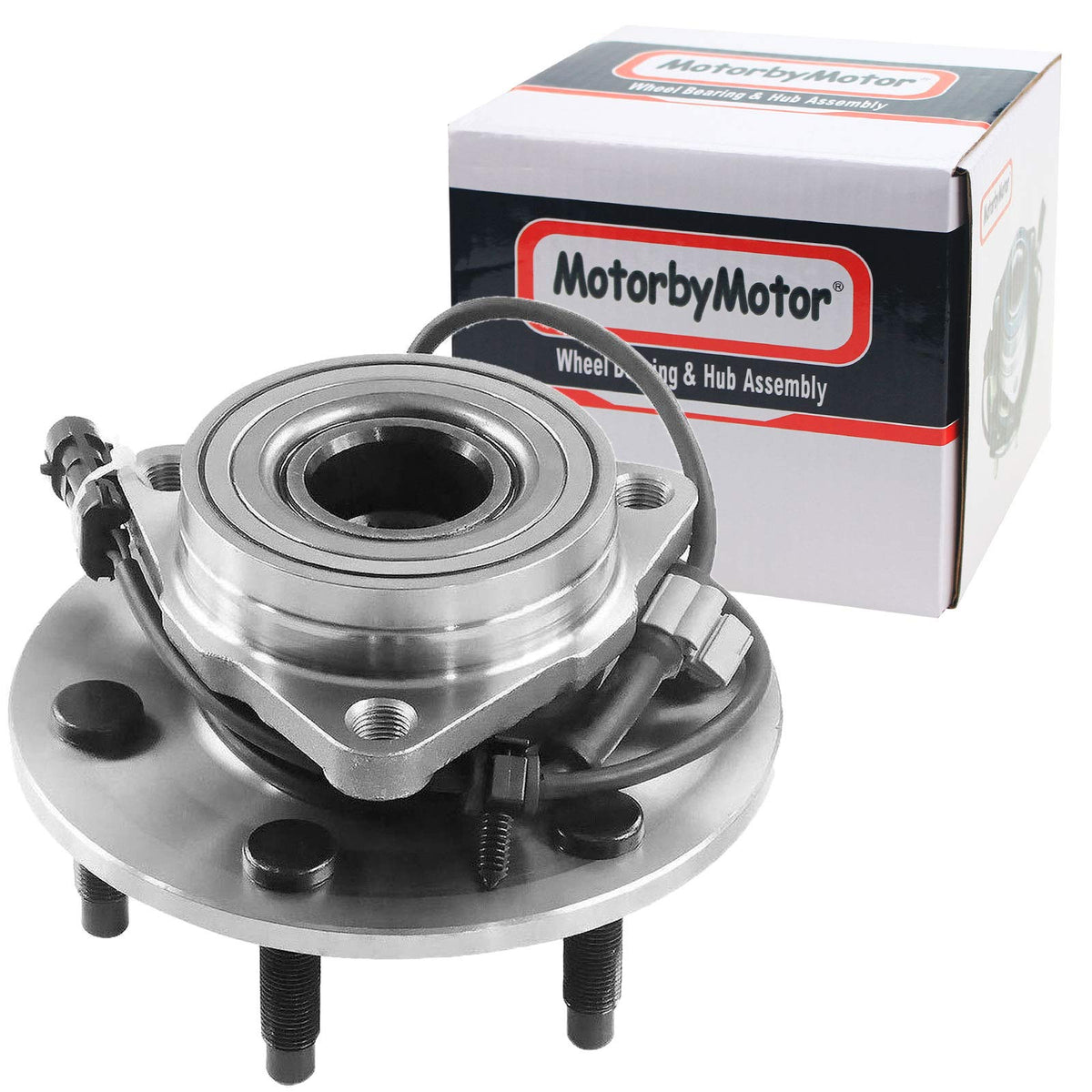 MotorbyMotor front hub assembly front view showing fit and durability