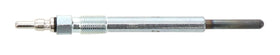 Close-up of Motorcraft glow plug tip and thread demonstrating precise OEM dimensions for reliable fit