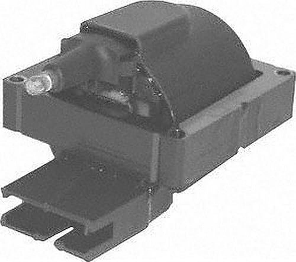 Motorcraft ignition coil front view showing compact packaging and reliable fit