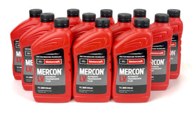 Motorcraft MERCON LV front packaging showing brand and quantity for easy identification