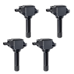 Motorevo ignition coil front view showing mounting and fit benefit