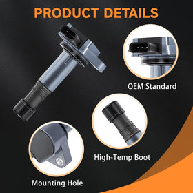 Motorevo ignition coil electrical connector detail ensuring correct plug-in fit