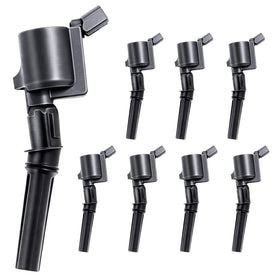 Motorevo ignition coil front view showing compact form and reliable fit