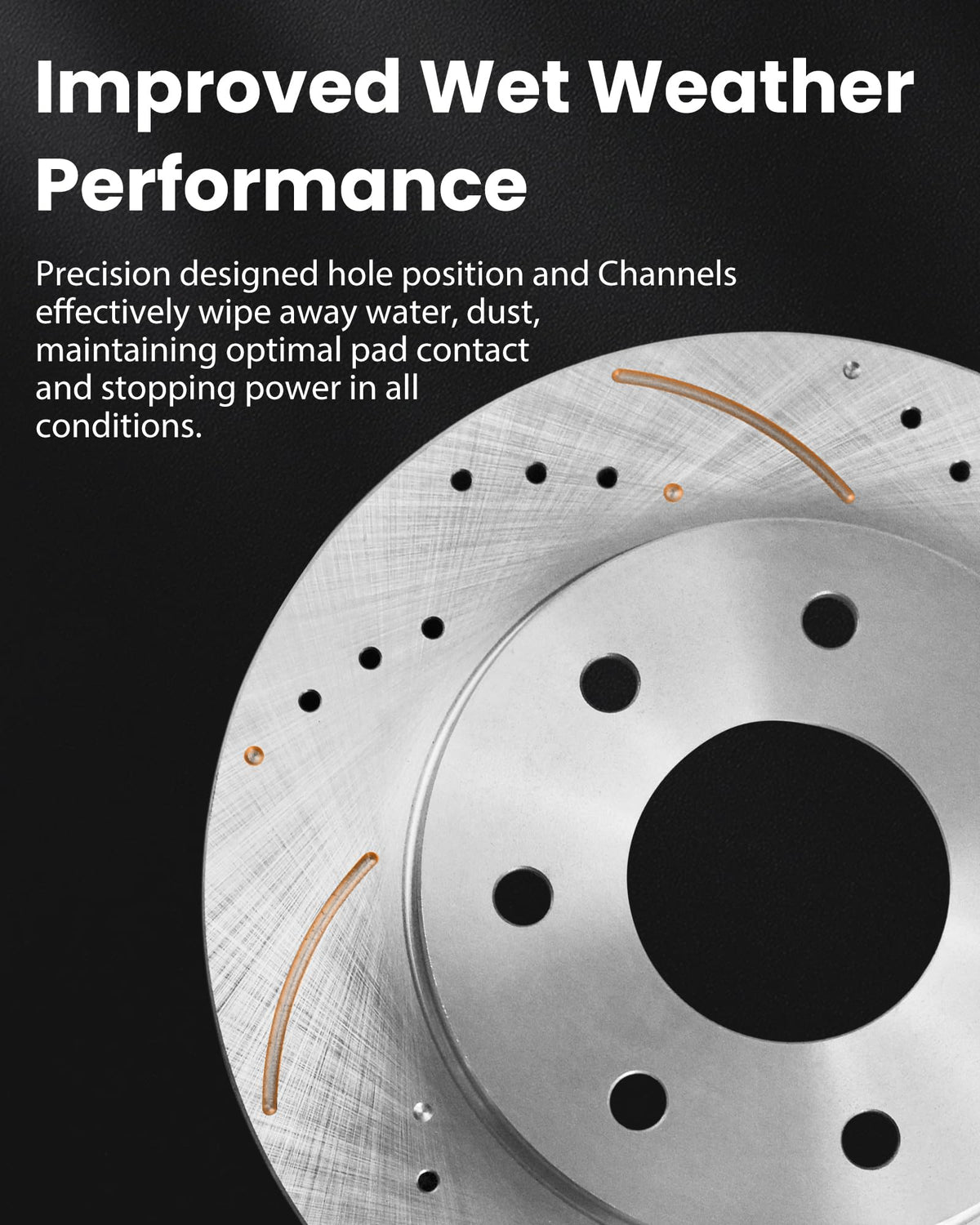 Motorevo rotor and pads beside hand tools showing straightforward installation convenience