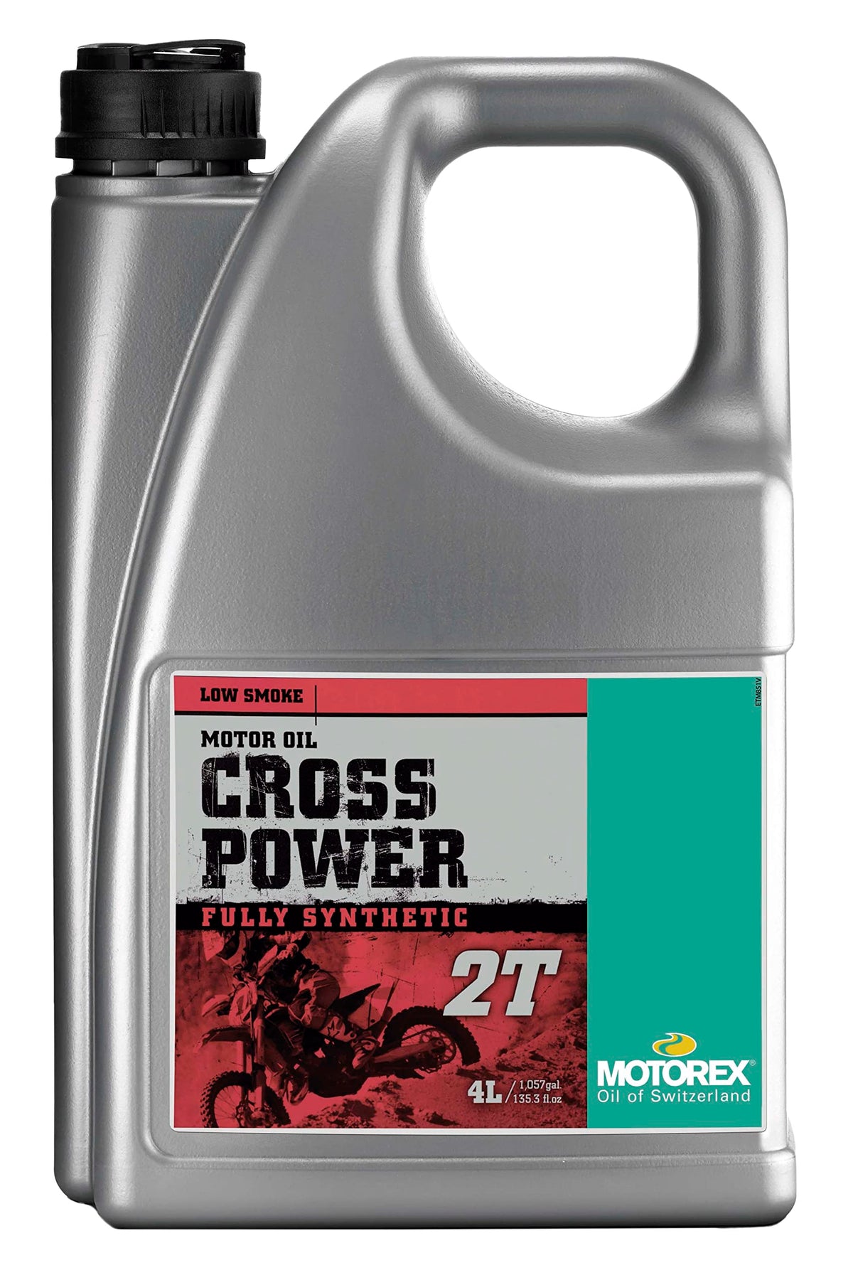 Motorex front packaging showing 4L bottle and performance benefits