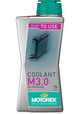 Motorex M3.0 1L front label showing product and ready‑to‑use benefit