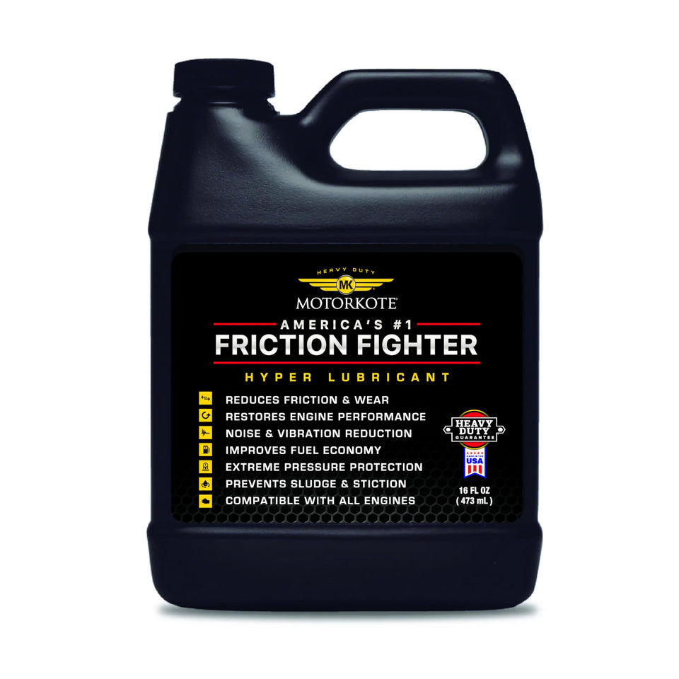 Motorkote front packaging 16 oz bottle showing product benefit of protection
