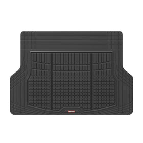 Motor Trend front view of cargo mat showing full coverage and protective benefit