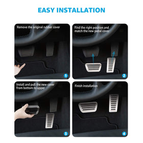 Motrobe brake pedal mounted on truck illustrating stable braking contact