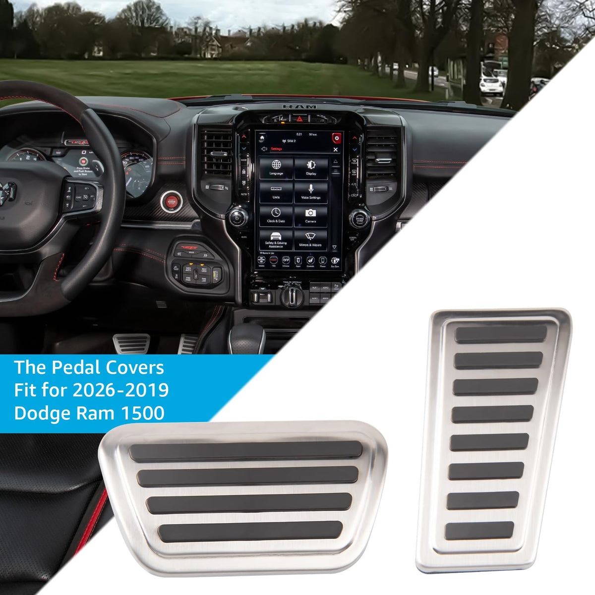 Motrobe gas pedal mounted highlighting responsive foot control benefit