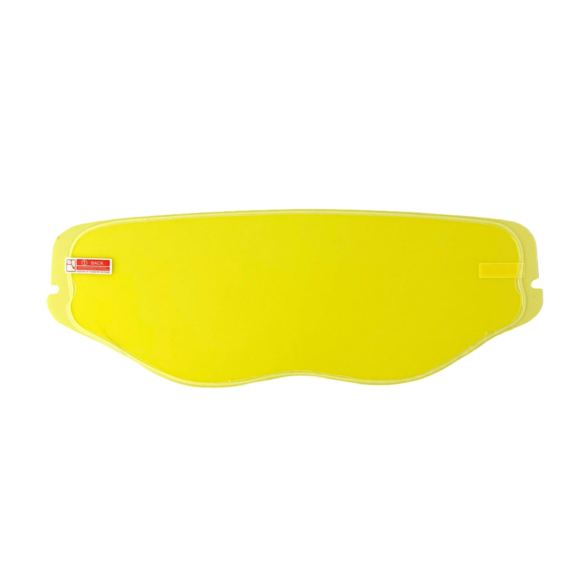 MOTUDA ADVANT X in use on motorcycle helmet demonstrating fog-free visibility