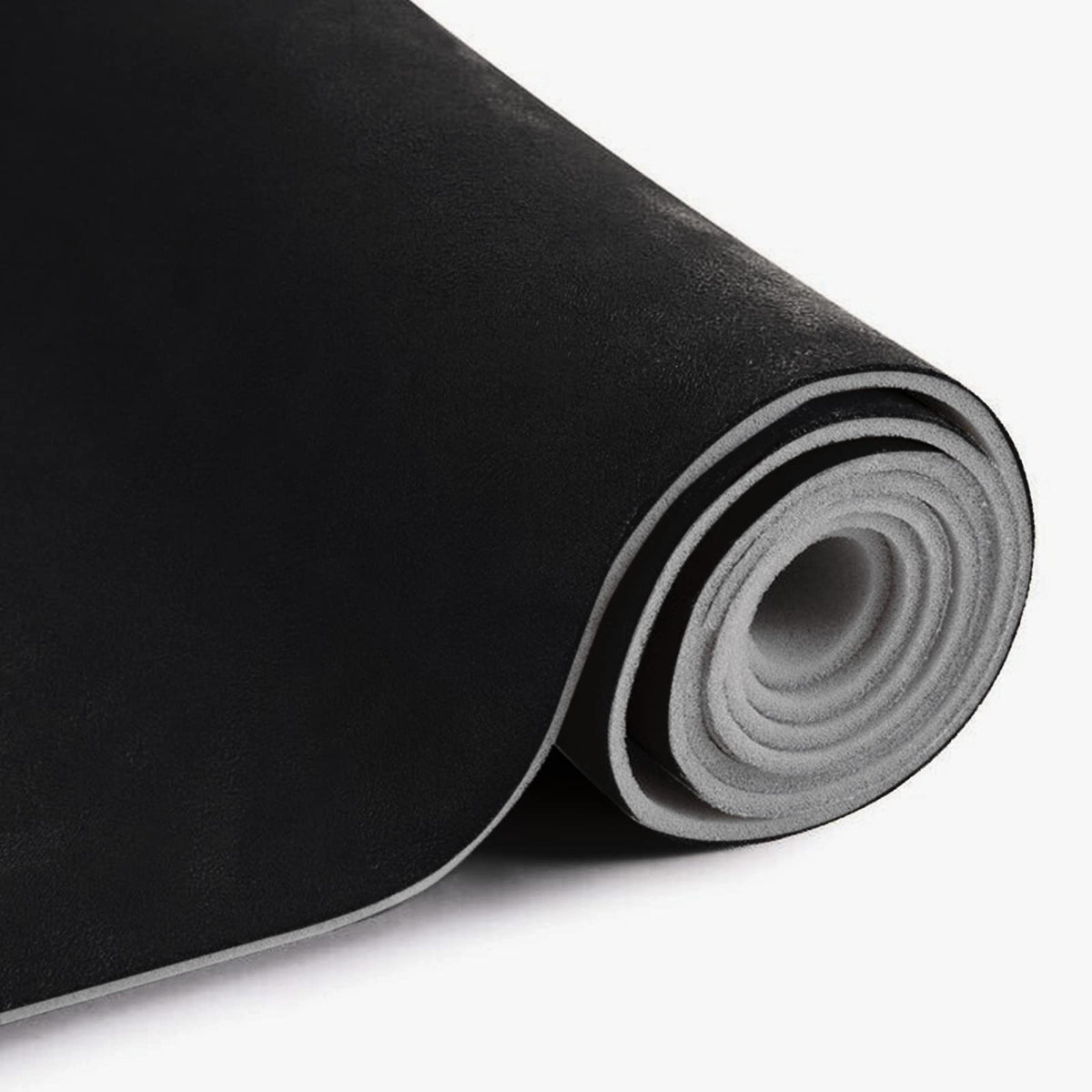 MOTUKA black suede full panel showing clean edges and coverage benefit