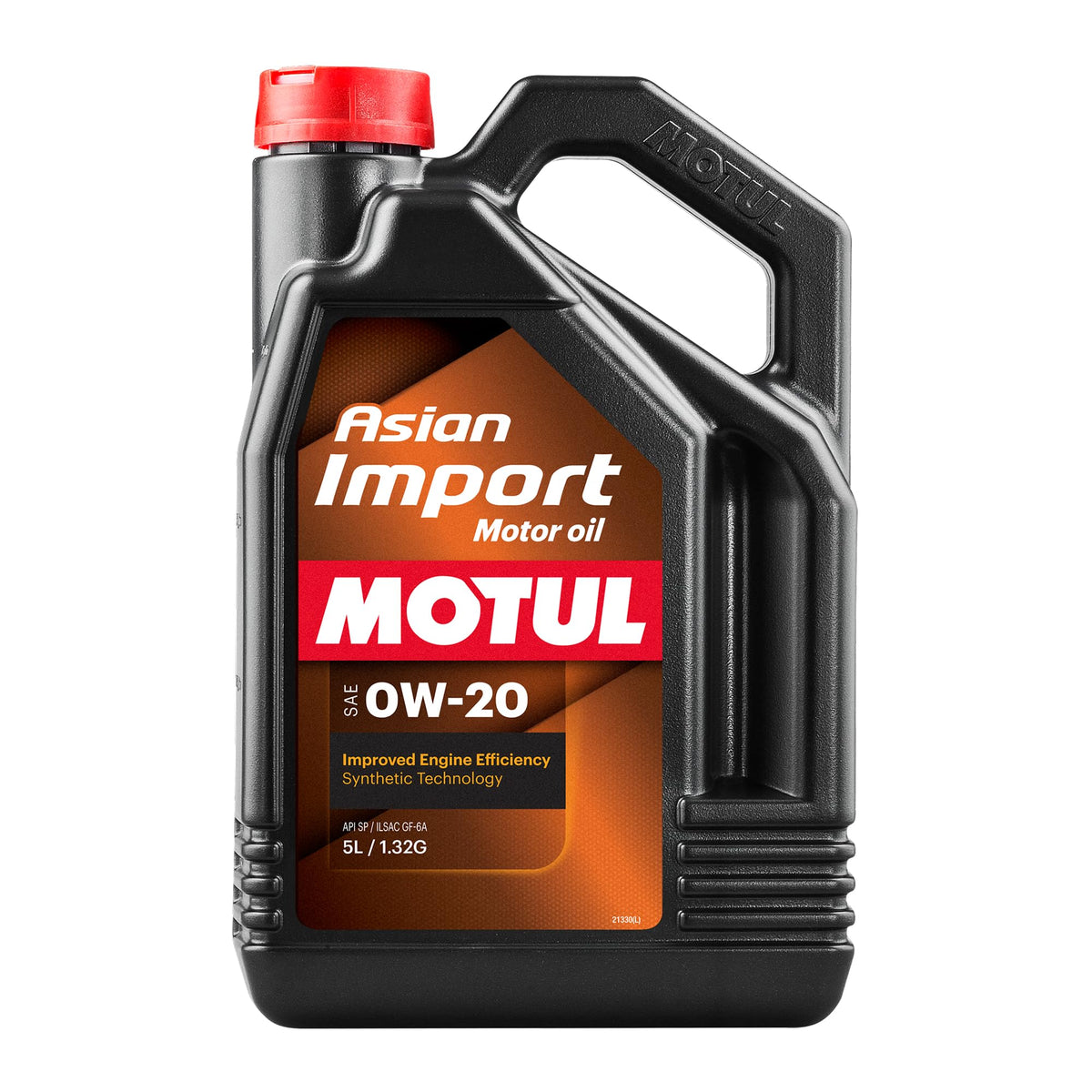 Motul bottle front packaging showing product and easy identification for buyers