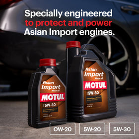 Close-up of synthetic oil texture highlighting Motul smooth film strength and protection