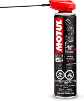 Motul C2 in lifestyle shot on sport bike showing road-ready protection
