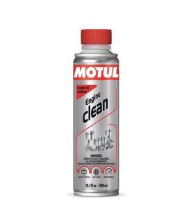 Motul engine clean front bottle shows product and easy identification benefit