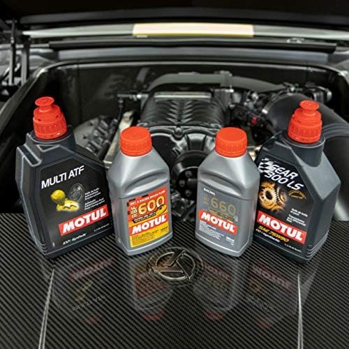 Motul RBF 600 being used to bleed brakes demonstrating clean maintenance benefit