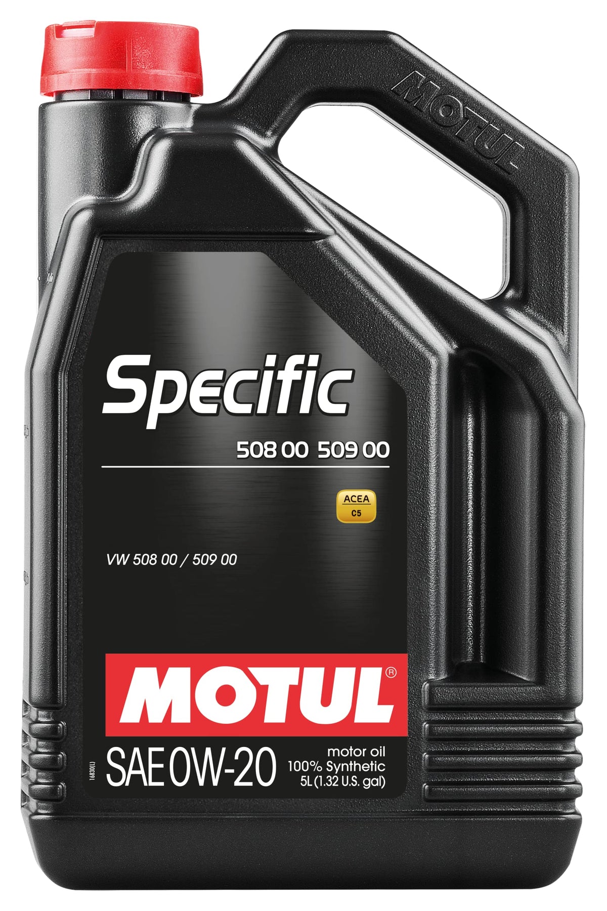 Motul front packaging showing bottle label and specification benefits