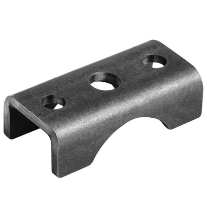 MOUNTAIN_ARK front view of spring perch seat showing bolt holes and dimensions for accurate fit