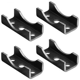 MOUNTAIN_ARK installed on trailer axle with leaf spring demonstrating secure fit and durability