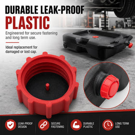 MOUWBRIF side profile of threaded cap showing durable fit advantage