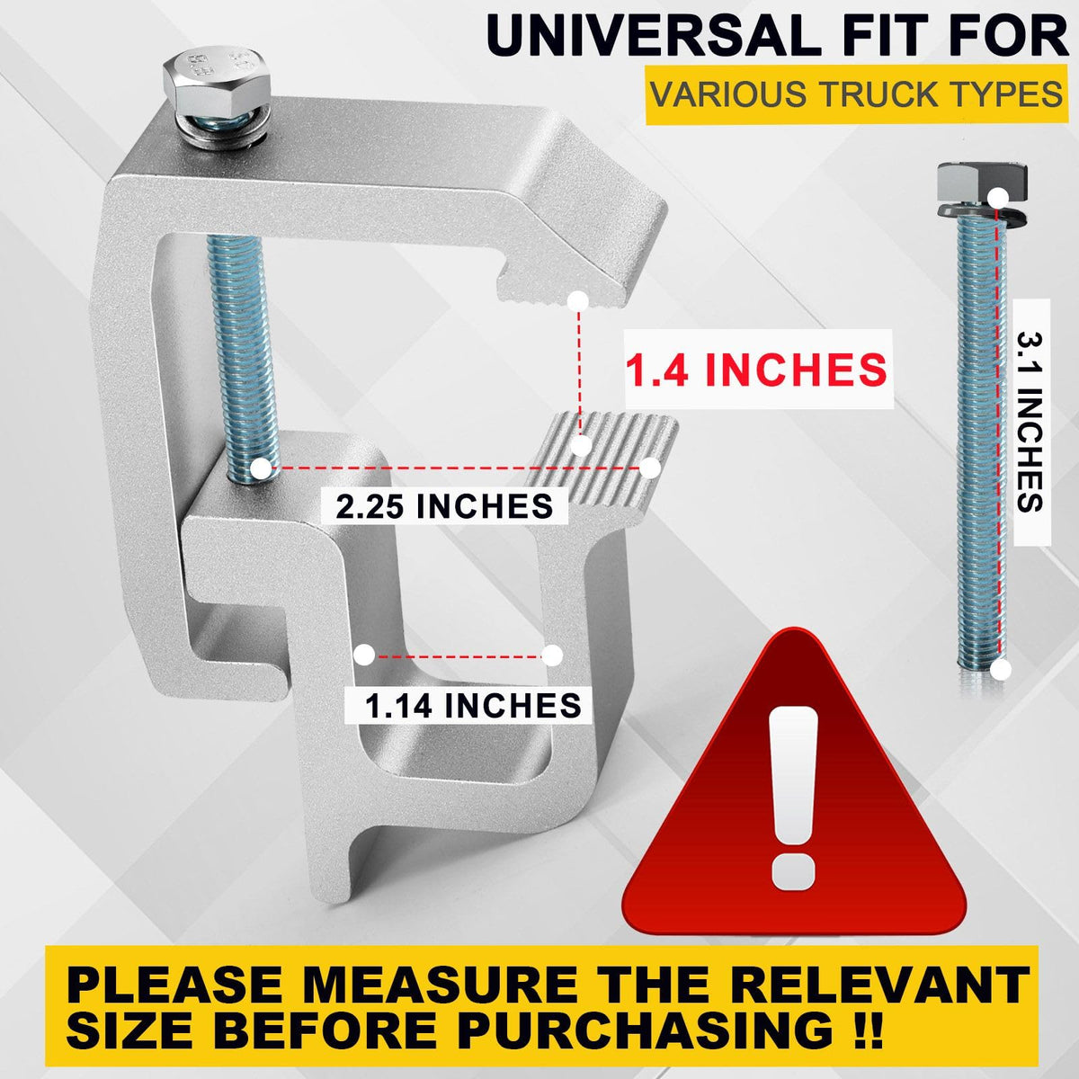 moveland clamp close-up highlighting serrated grip teeth and durability