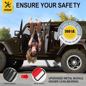 moveland close-up of upgraded metal buckle highlighting stronger load-bearing and durability advantage