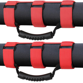 moveland front packaging showing the two grab handles and included straps for quick identification and purchase benefit
