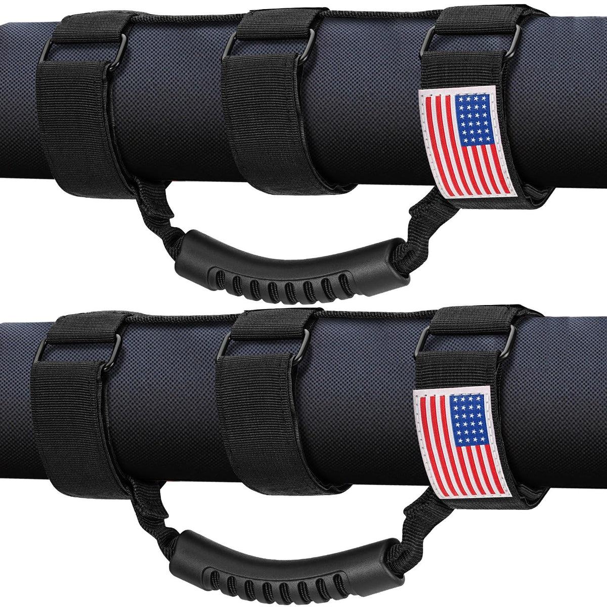 moveland front packaging showing roll bar grab handles and US flag design, clarifies product look