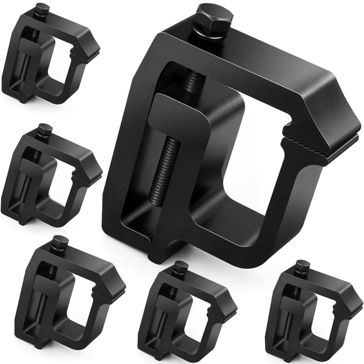 moveland front view of clamps on packaging showing organized kit and easy identification benefit