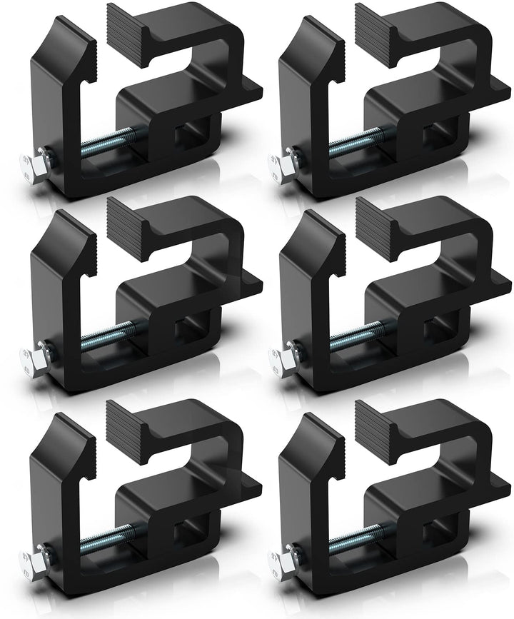moveland front view clamps showing durable steel construction and secure fit