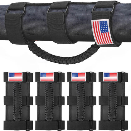 moveland front view of four grab handles showing fit and style for safer entry