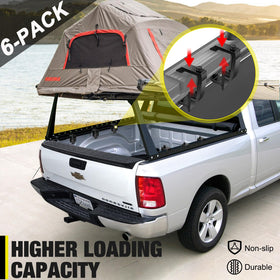moveland side profile showing black finish that blends with truck and reduces theft risk