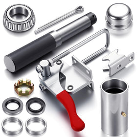 Moxweyeni front assembly showing complete hinge kit and easy installation benefit