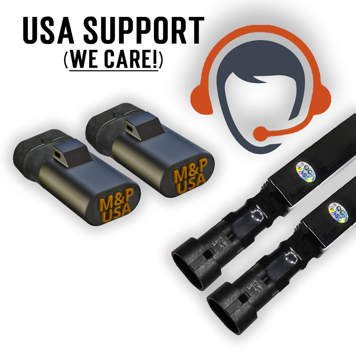 Pinned socket view of M&P USA connector to verify proper pinout and compatibility benefit