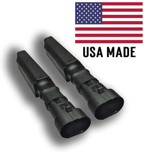 M&P USA delete kit installed under vehicle showing secure fit and reduced dashboard errors