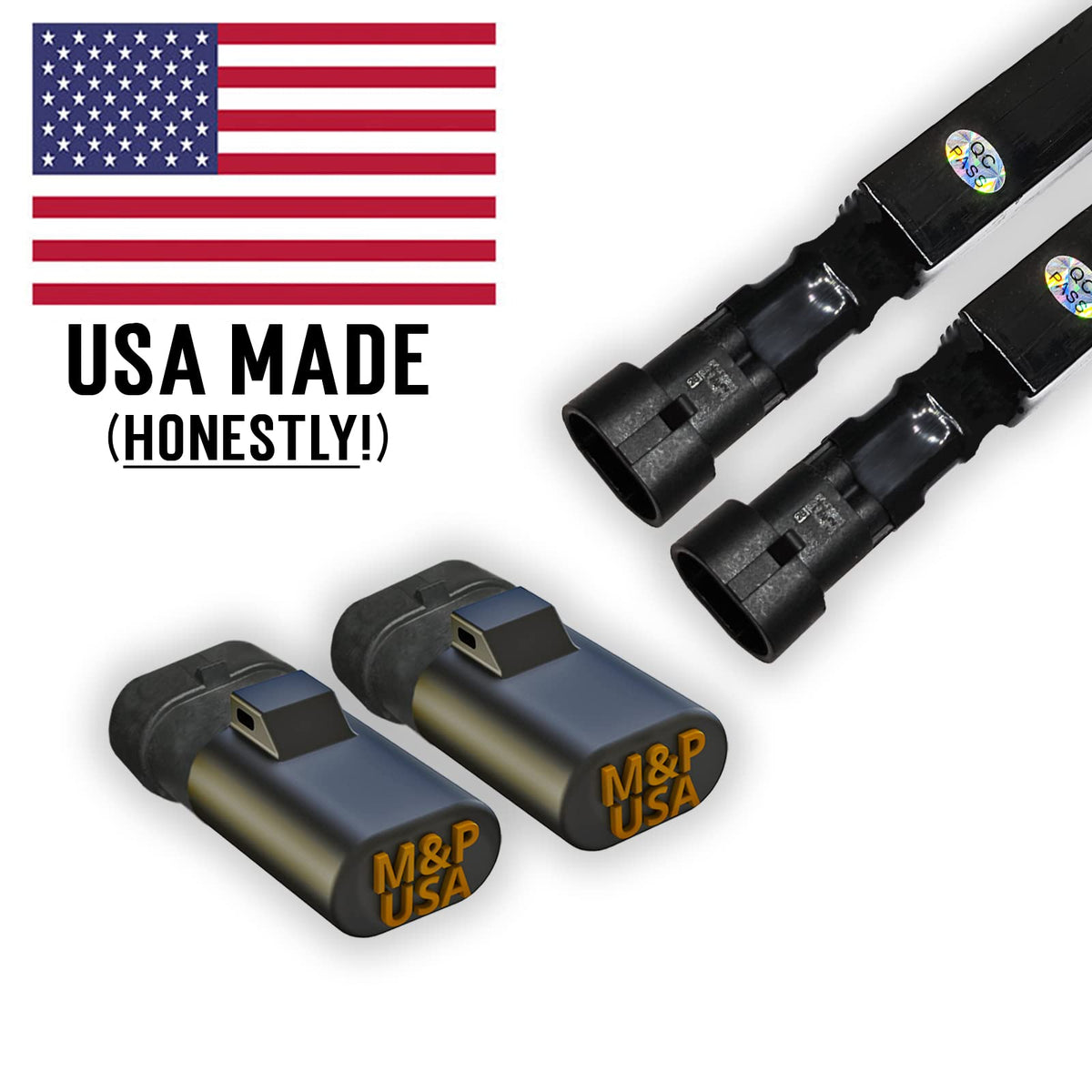 Truck with M&P USA kit installed to illustrate real-world use and error-free operation benefit