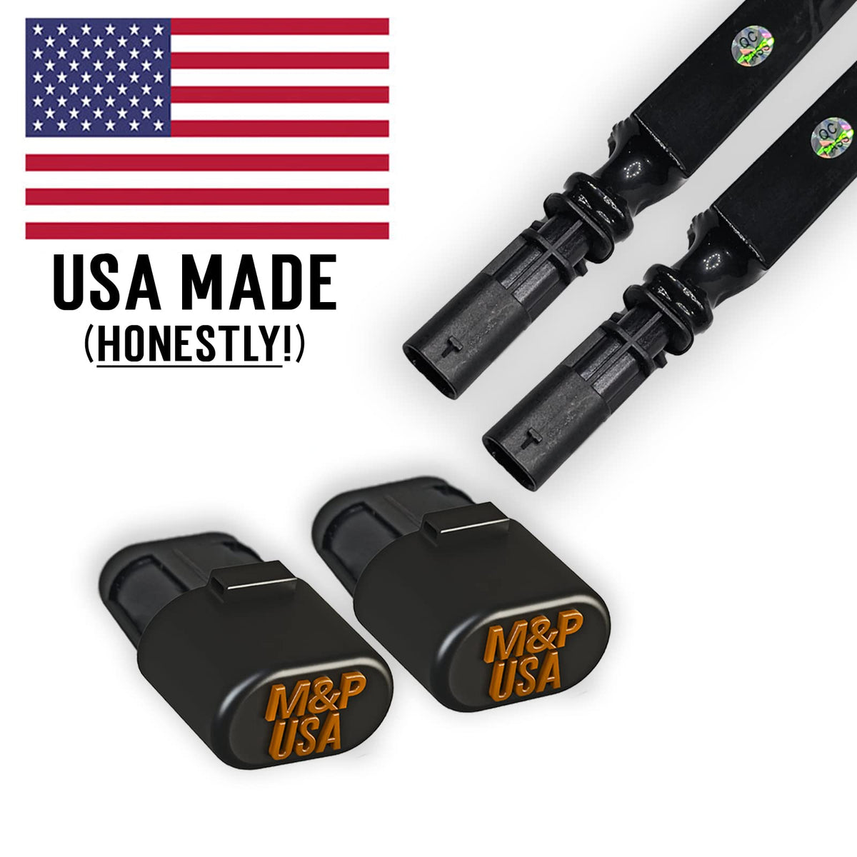 M&P USA kit laid beside tools for scale and simple installation benefit